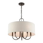 Chandelier en Tissu Vintage Classique Ovyneth - Neutralighting