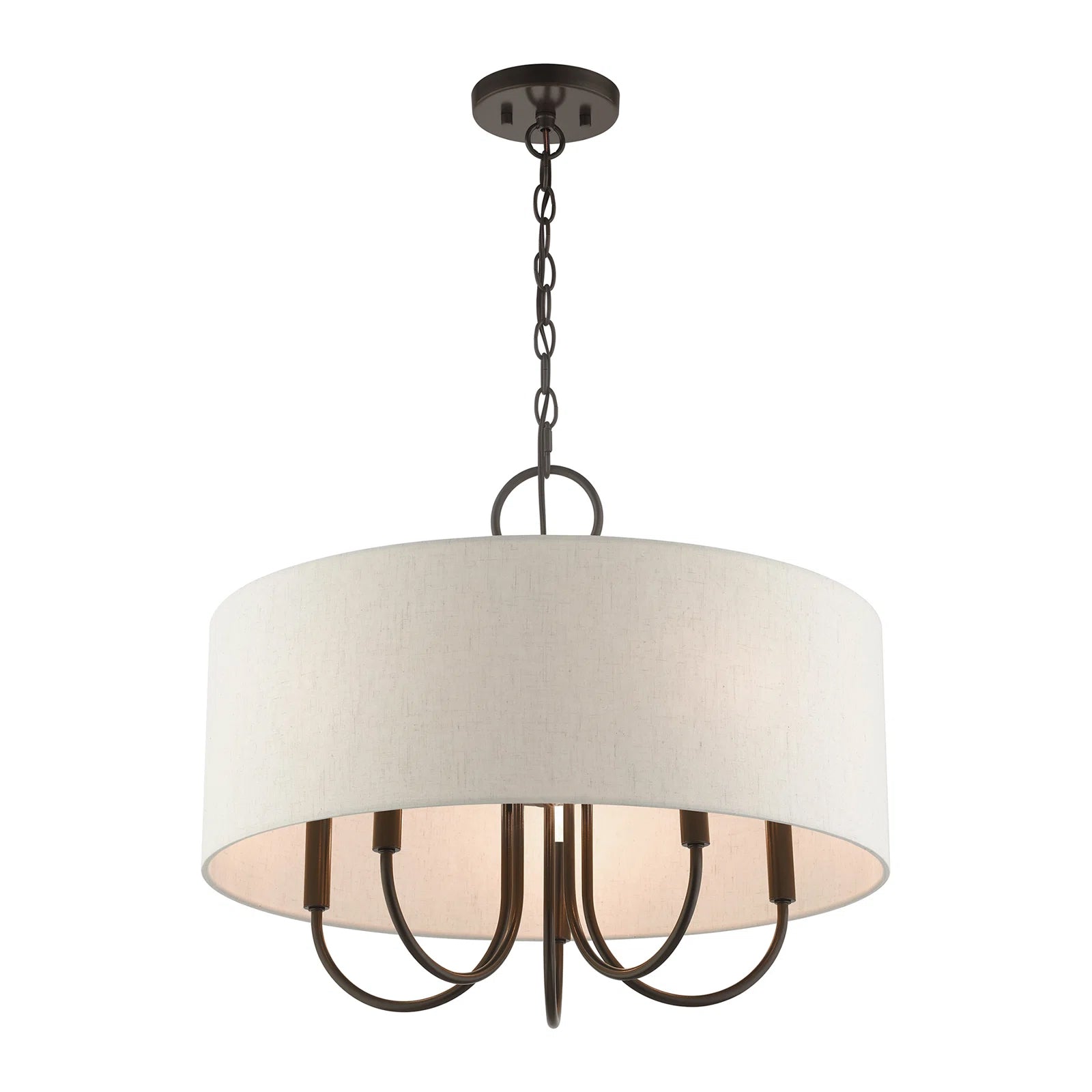 Chandelier en Tissu Vintage Classique Ovyneth - Neutralighting