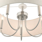 Chandelier en Tissu Vintage Classique Ovyneth - Neutralighting
