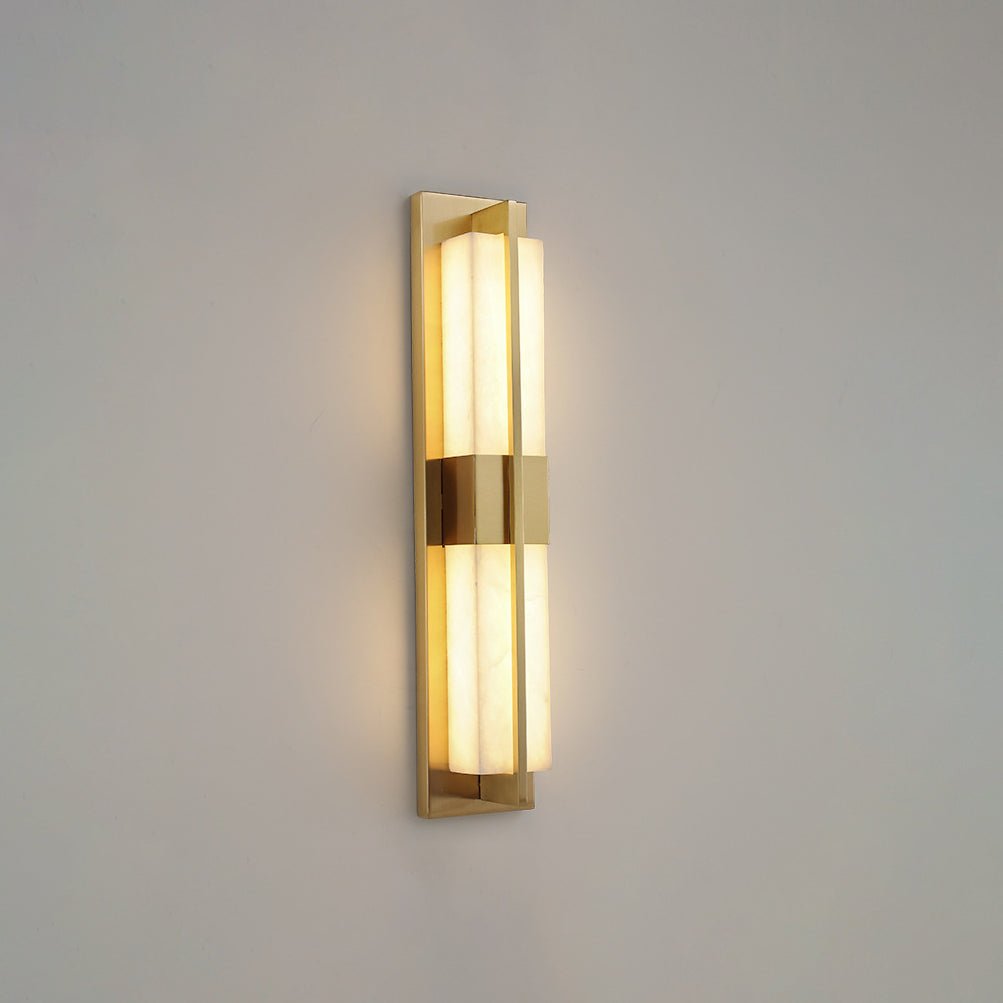 Caspian Applique Murale en Albâtre et Laiton - Neutralighting