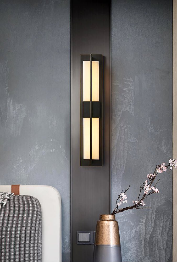 Caspian Applique Murale en Albâtre et Laiton - Neutralighting