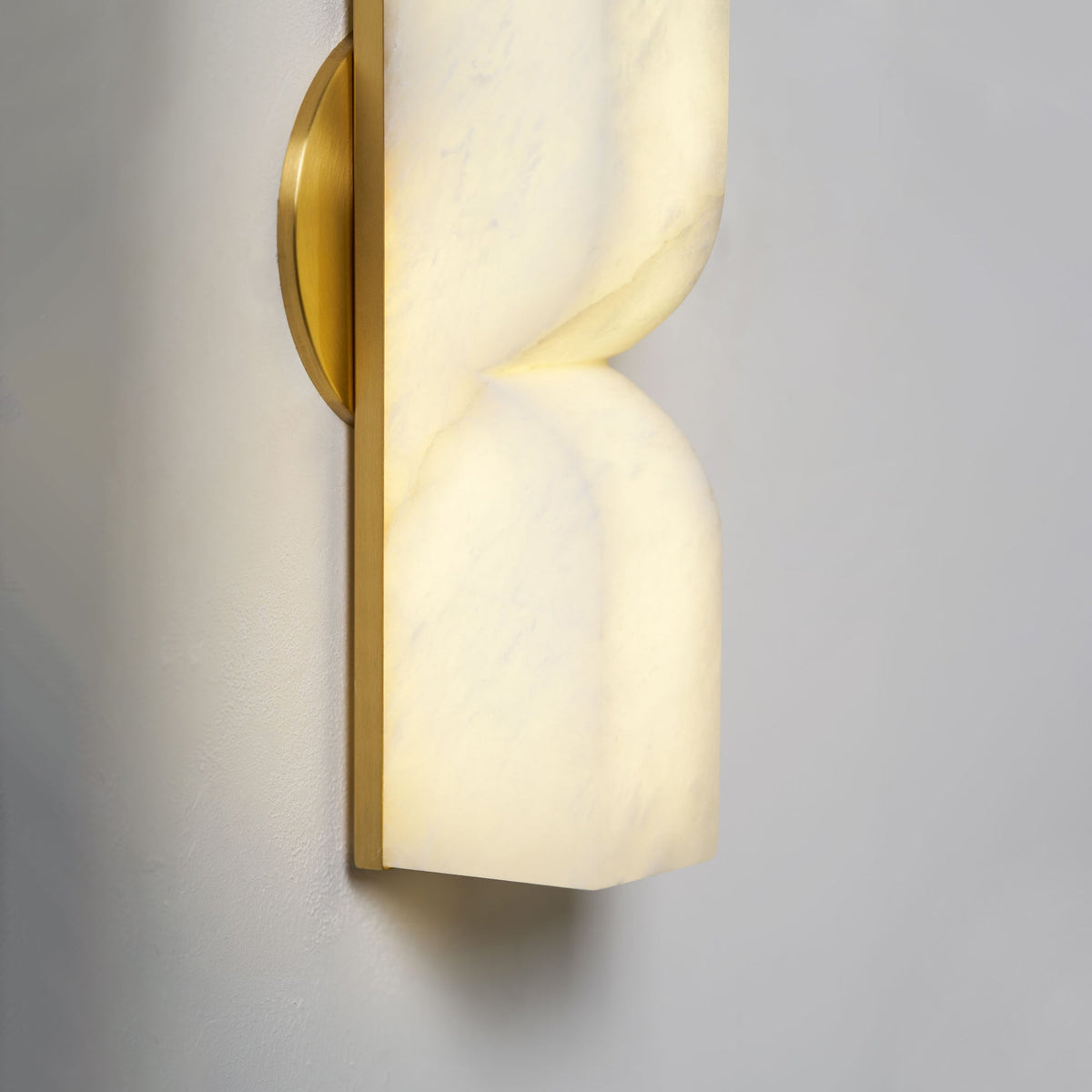 Lampe Murale Rectangulaire en Albâtre Moderne Minimaliste Lyvenisra - Neutralighting
