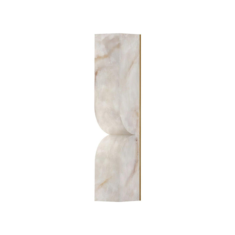 Lampe Murale Rectangulaire en Albâtre Moderne Minimaliste Lyvenisra - Neutralighting