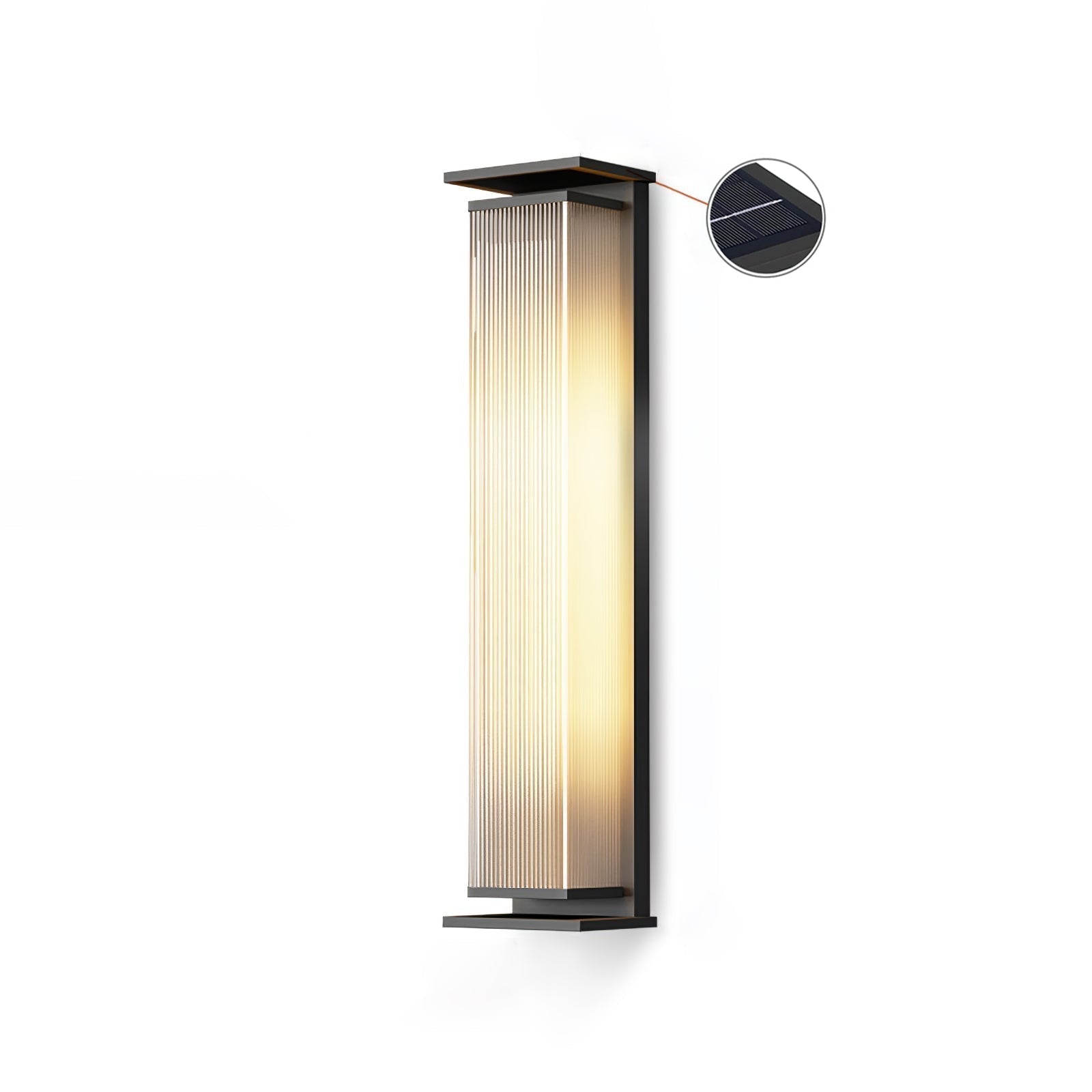 Cesilila Applique murale verticale en verre - Neutralighting