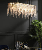 Cathaa Postmoderne Luxe Verre Crystal Lustre - Neutralighting