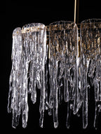 Cathaa Postmoderne Luxe Verre Crystal Lustre - Neutralighting
