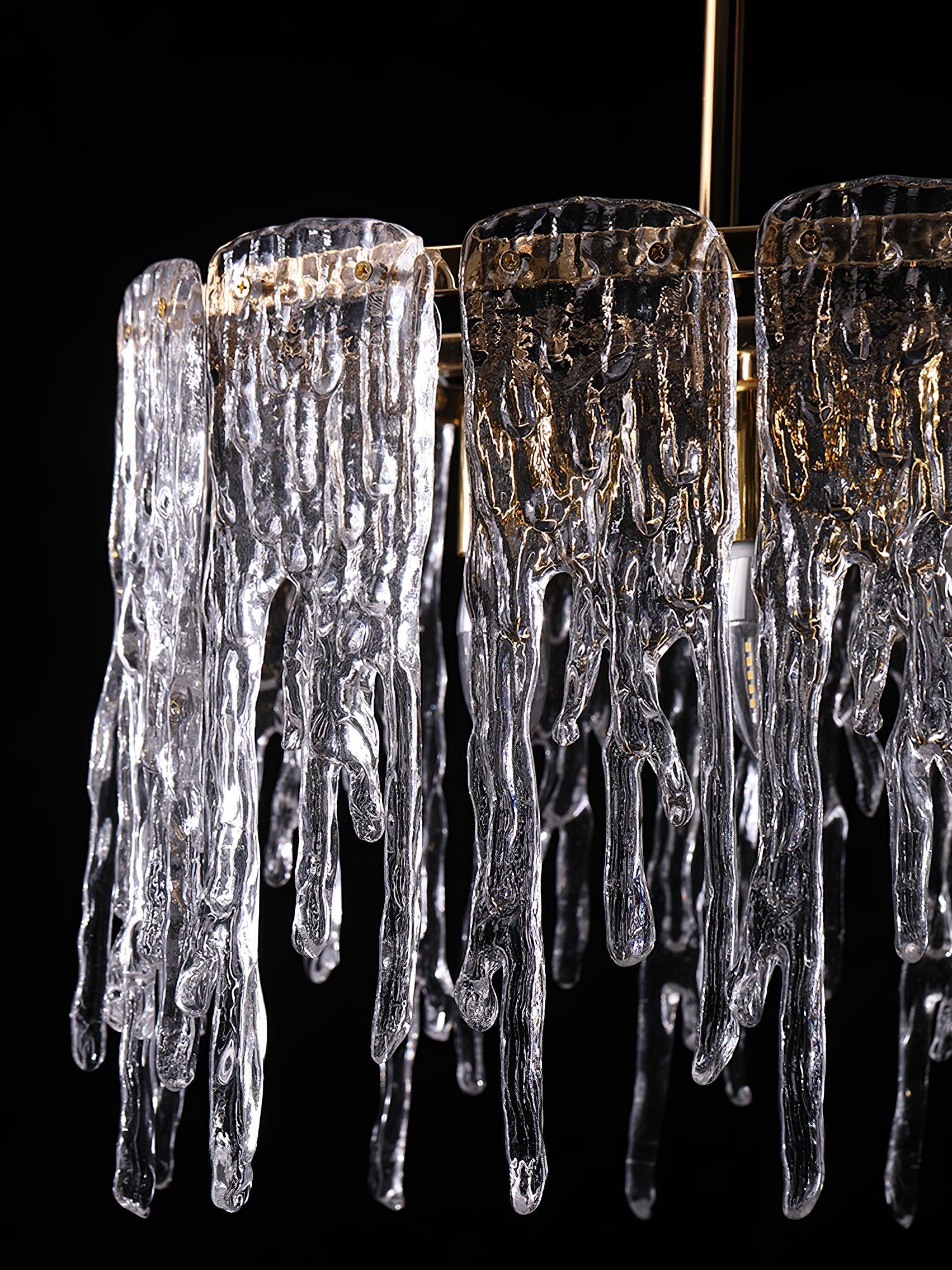 Cathaa Postmoderne Luxe Verre Crystal Lustre - Neutralighting