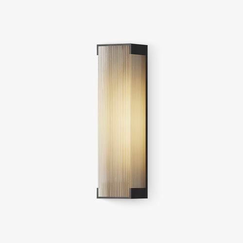 Ivela Applique Murale Extérieure Solaire Rectangulaire Unique - Neutralighting