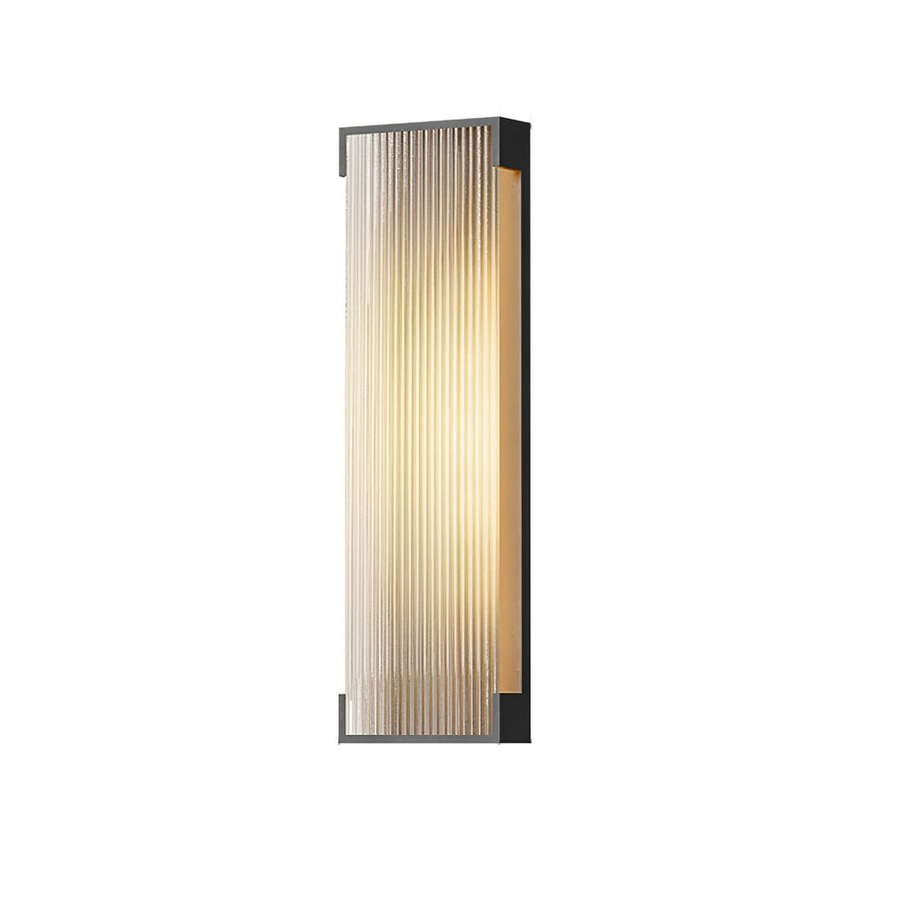 Ivela Applique Murale Extérieure Solaire Rectangulaire Unique - Neutralighting