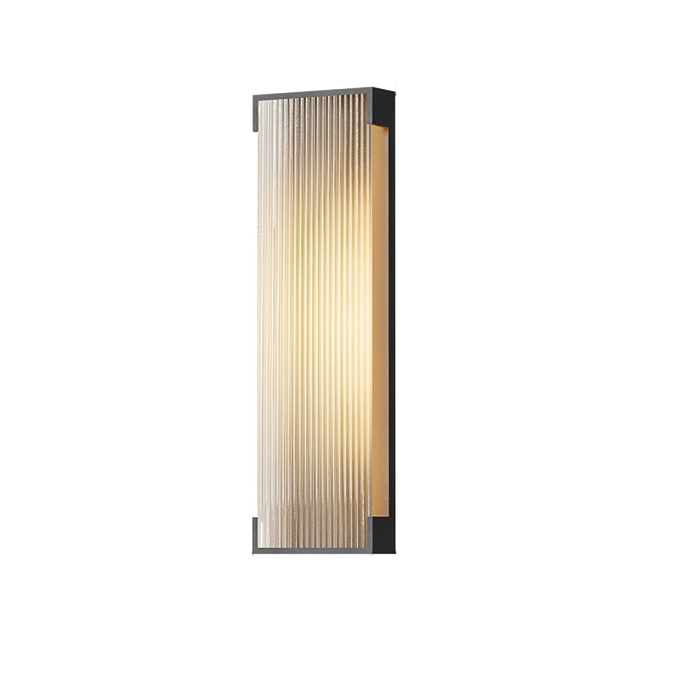 Ivela Applique Murale Extérieure Solaire Rectangulaire Unique - Neutralighting