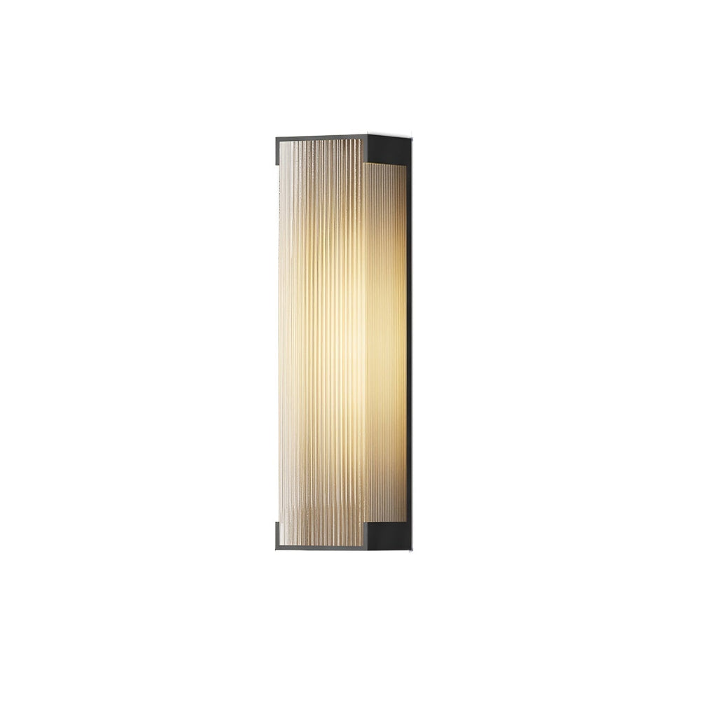 Ivela Applique Murale Extérieure Solaire Rectangulaire Unique - Neutralighting