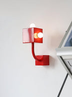 Alanna Applique Murale Créativité Individuelle Cube Rouge - Neutralighting