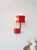 Alanna Applique Murale Créativité Individuelle Cube Rouge - Neutralighting