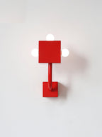 Alanna Applique Murale Créativité Individuelle Cube Rouge - Neutralighting