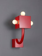 Alanna Applique Murale Créativité Individuelle Cube Rouge - Neutralighting