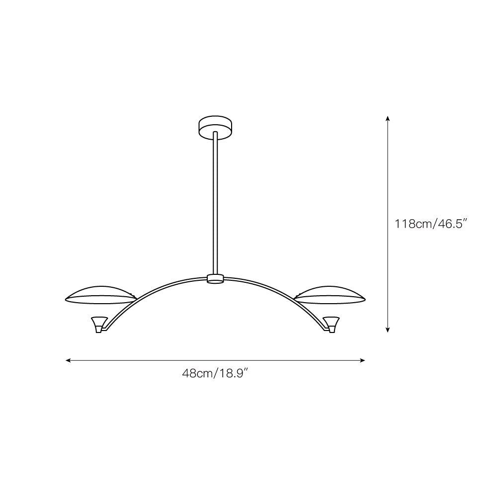 Chandelier Métal Premium Nordique Cumiror - Neutralighting
