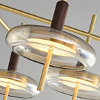 Redondo Lustre Laiton Verre LED - Neutralighting