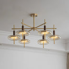 Redondo Lustra Lustre Laiton Verre LED Moderne - Neutralighting