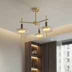 Redondo Lustre Laiton Verre LED - Neutralighting