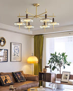 Redondo Lustra Lustre Laiton Verre LED Moderne - Neutralighting