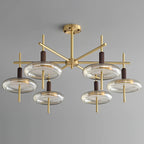 Redondo Lustre Laiton Verre LED - Neutralighting