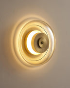 Elysso Lustra Applique Murale Circulaire en Laiton - Neutralighting