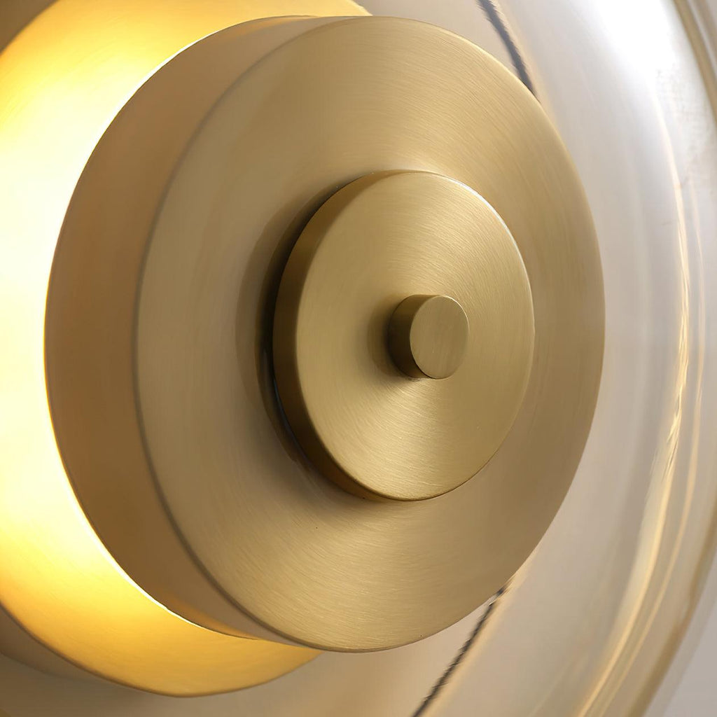 Elysso Lustra Applique Murale Circulaire en Laiton - Neutralighting