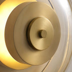 Elysso Lustra Applique Murale Circulaire en Laiton - Neutralighting