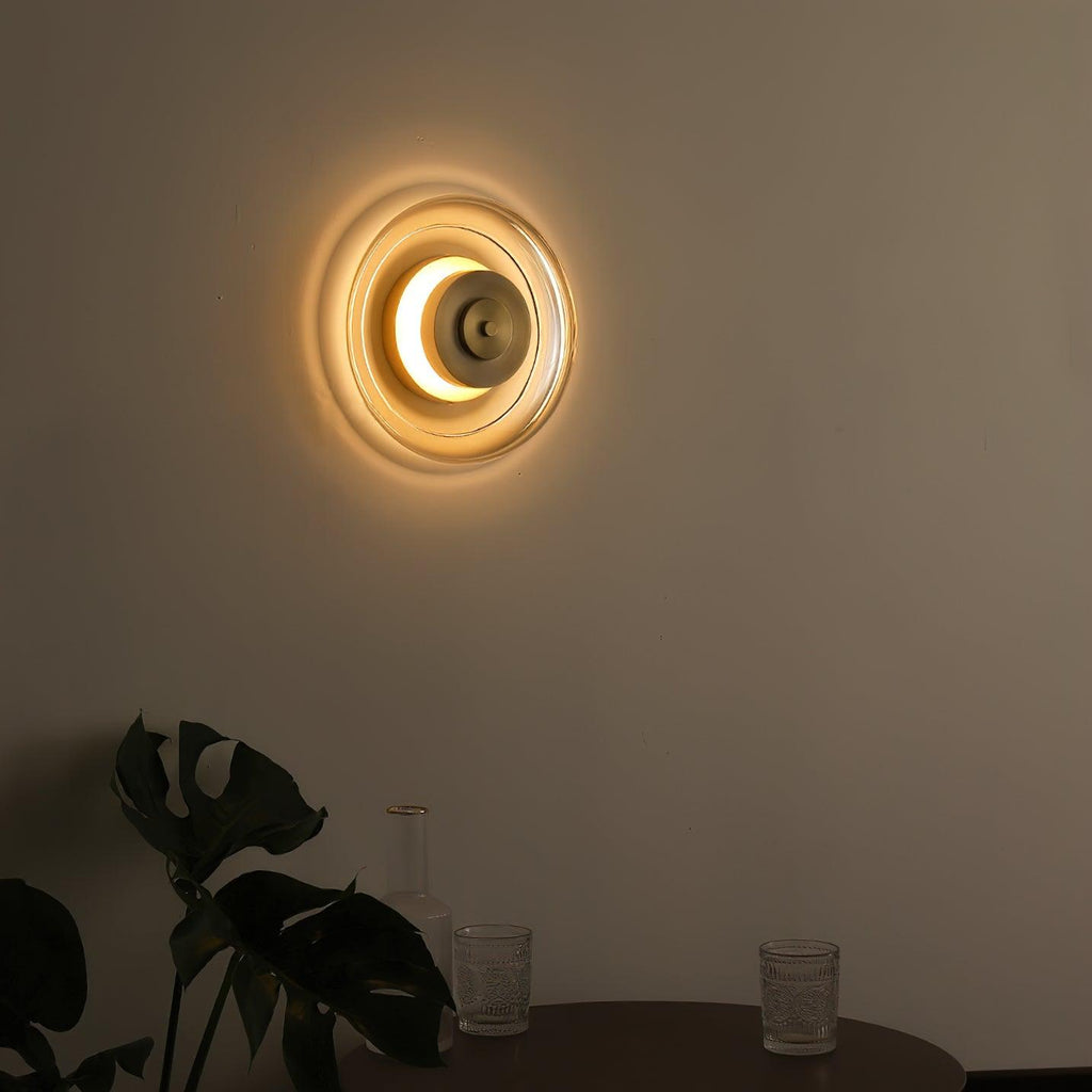Elysso Lustra Applique Murale Circulaire en Laiton - Neutralighting
