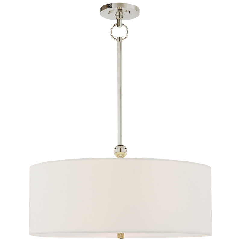 Olvynis Lampe Pendentive Moderne Minimaliste en Laiton et Tissu - Neutralighting