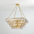Aurora Chandelier en verre luxueux à étages - Neutralighting