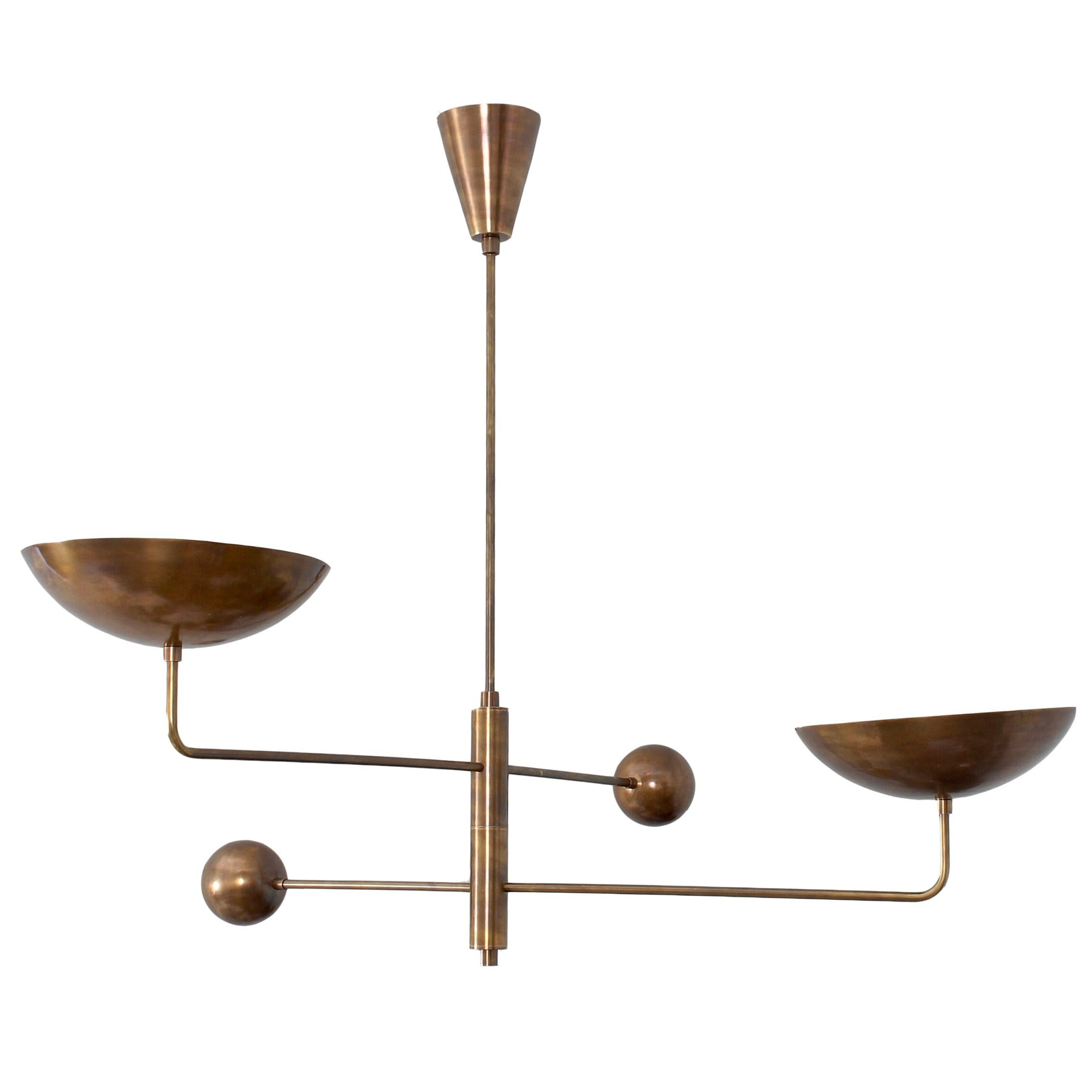 Stella Lustre Sculptural Industriel - Neutralighting
