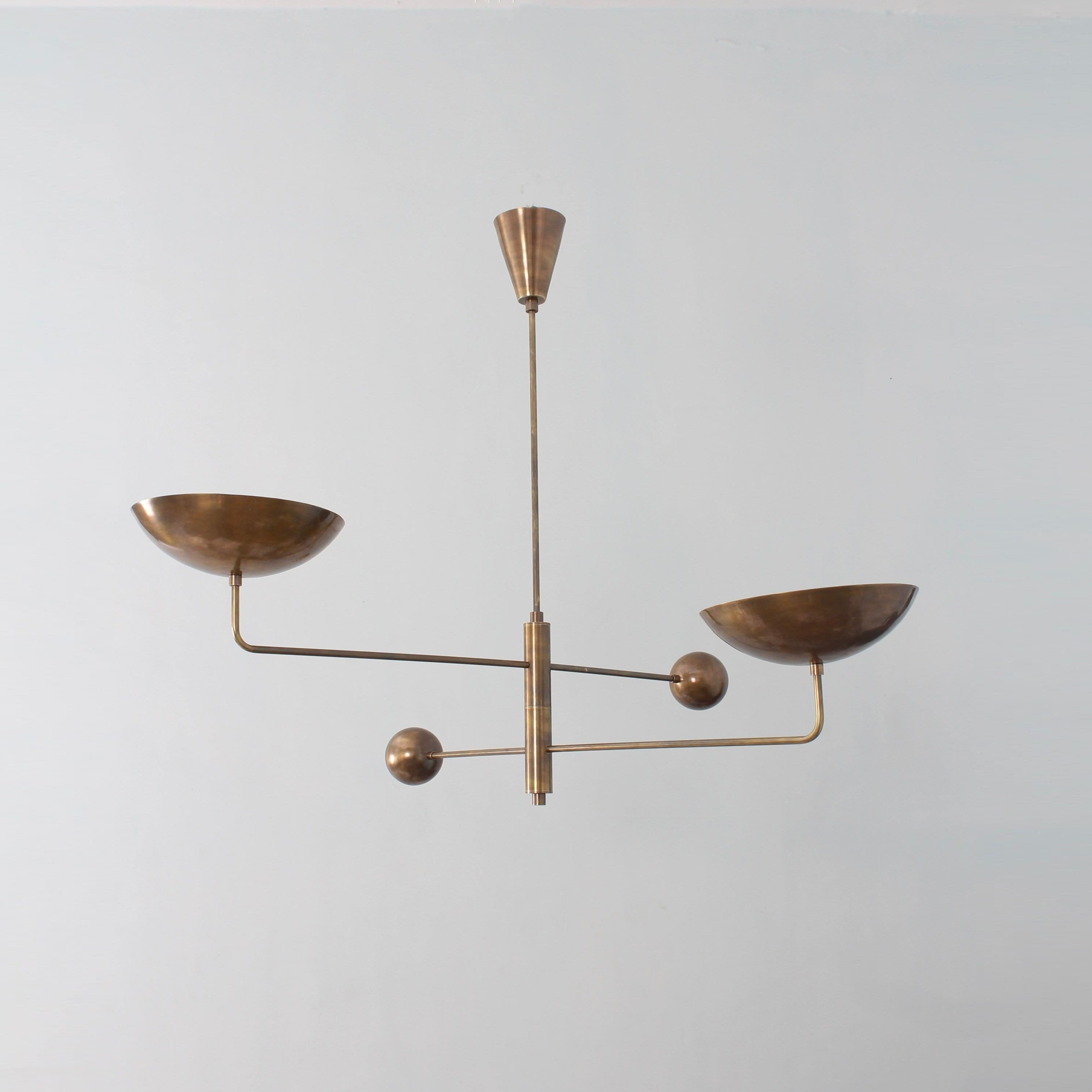 Stella Lustre Sculptural Industriel - Neutralighting