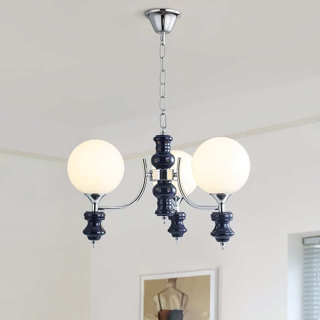Aurora Lustre Regal Orb Givré - Neutralighting