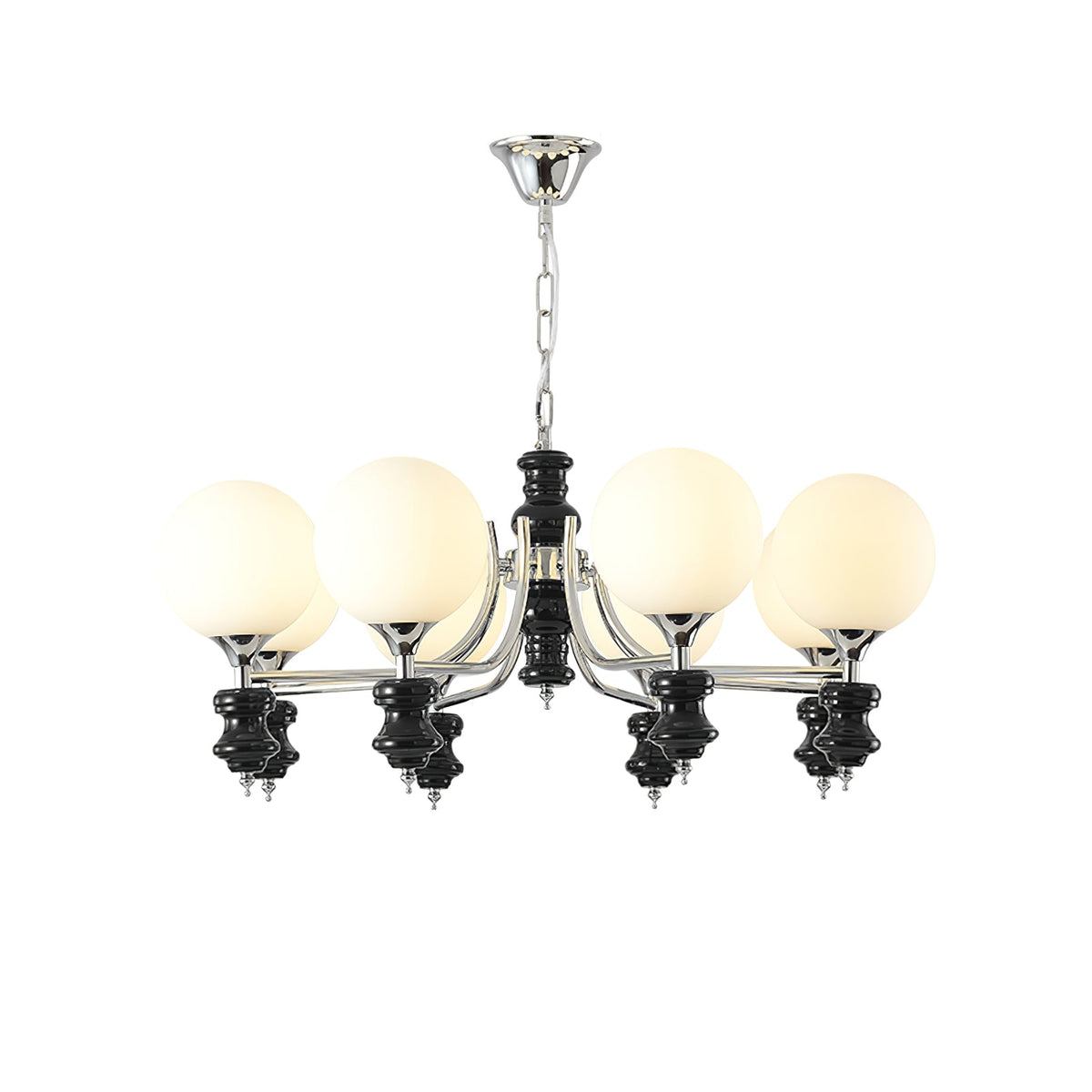 Aurora Lustre Regal Orb Givré - Neutralighting