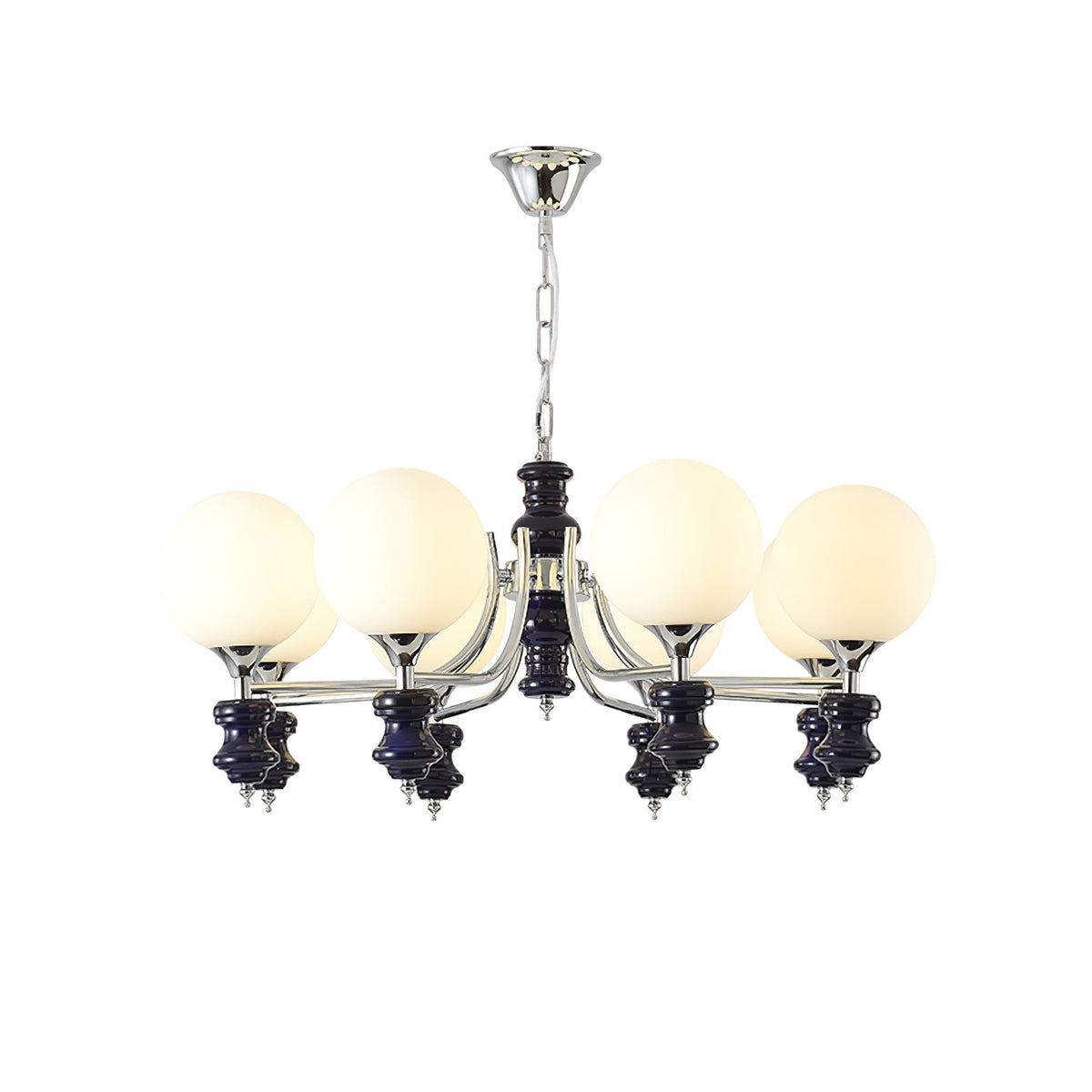 Aurora Lustre Regal Orb Givré - Neutralighting