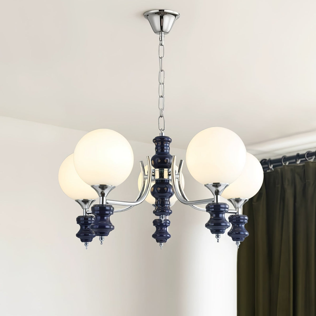 Aurora Lustre Regal Orb Givré - Neutralighting