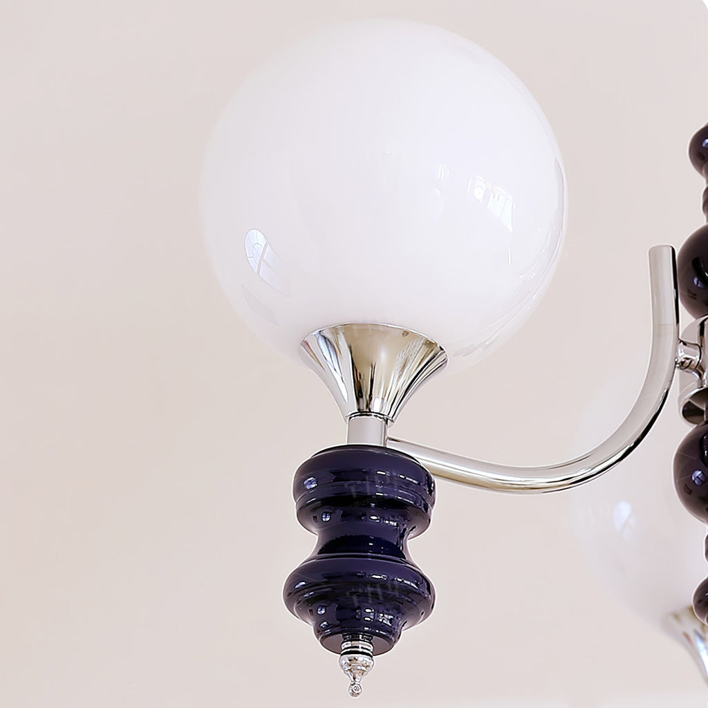 Aurora Lustre Regal Orb Givré - Neutralighting