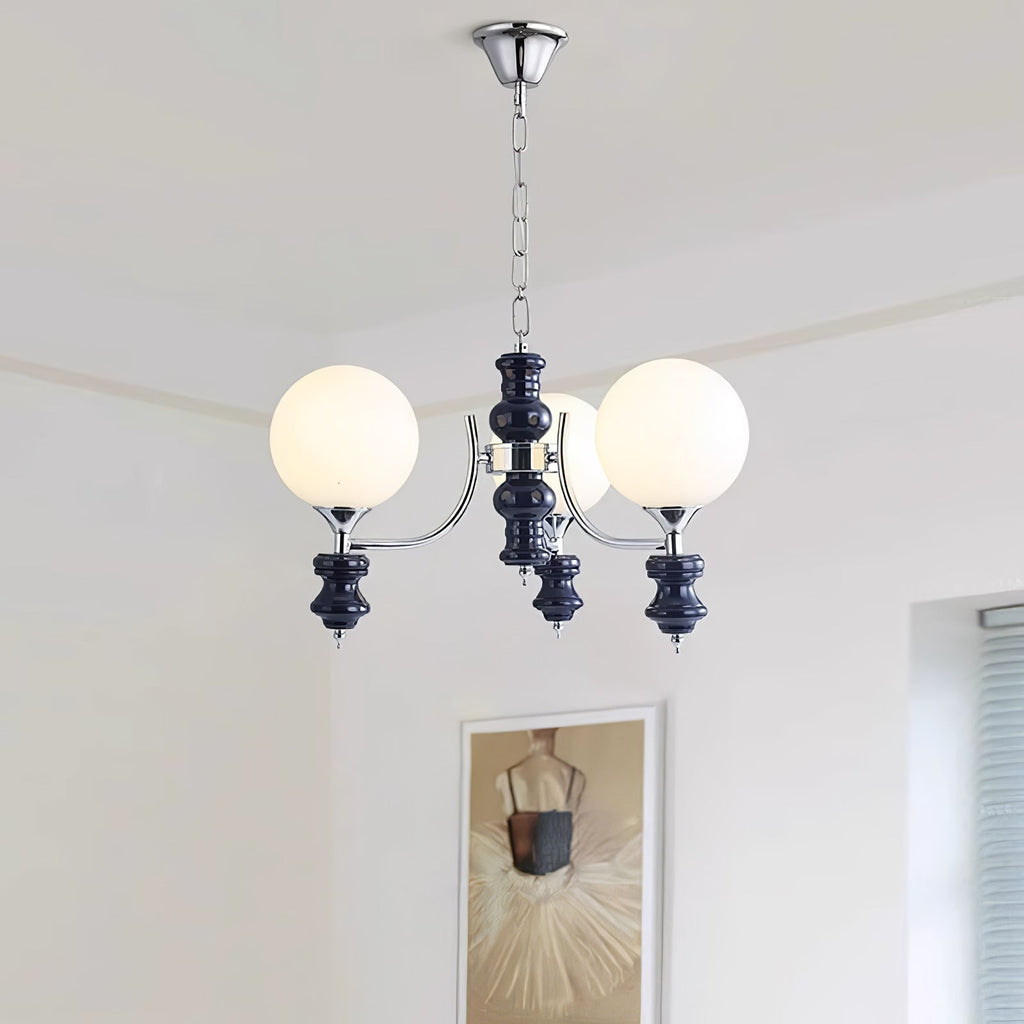 Aurora Lustre Regal Orb Givré - Neutralighting