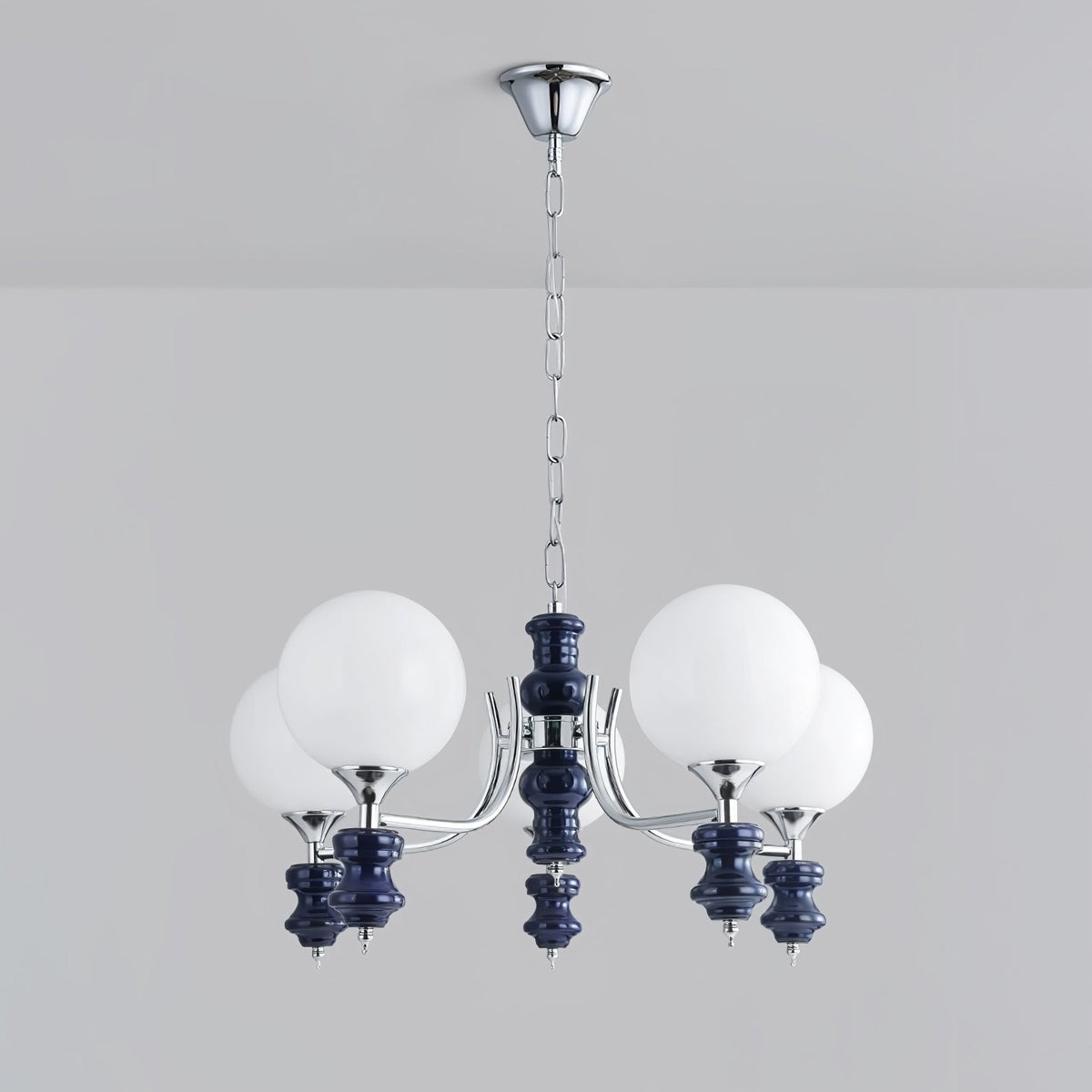 Aurora Lustre Regal Orb Givré - Neutralighting