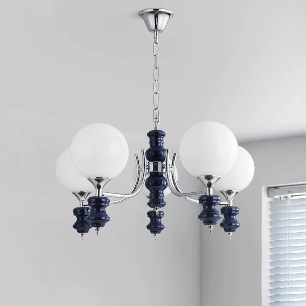 Aurora Lustre Regal Orb Givré - Neutralighting