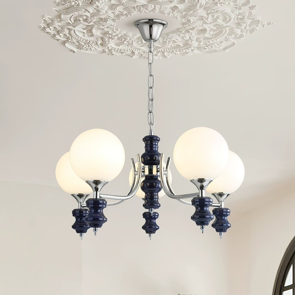 Aurora Lustre Regal Orb Givré - Neutralighting