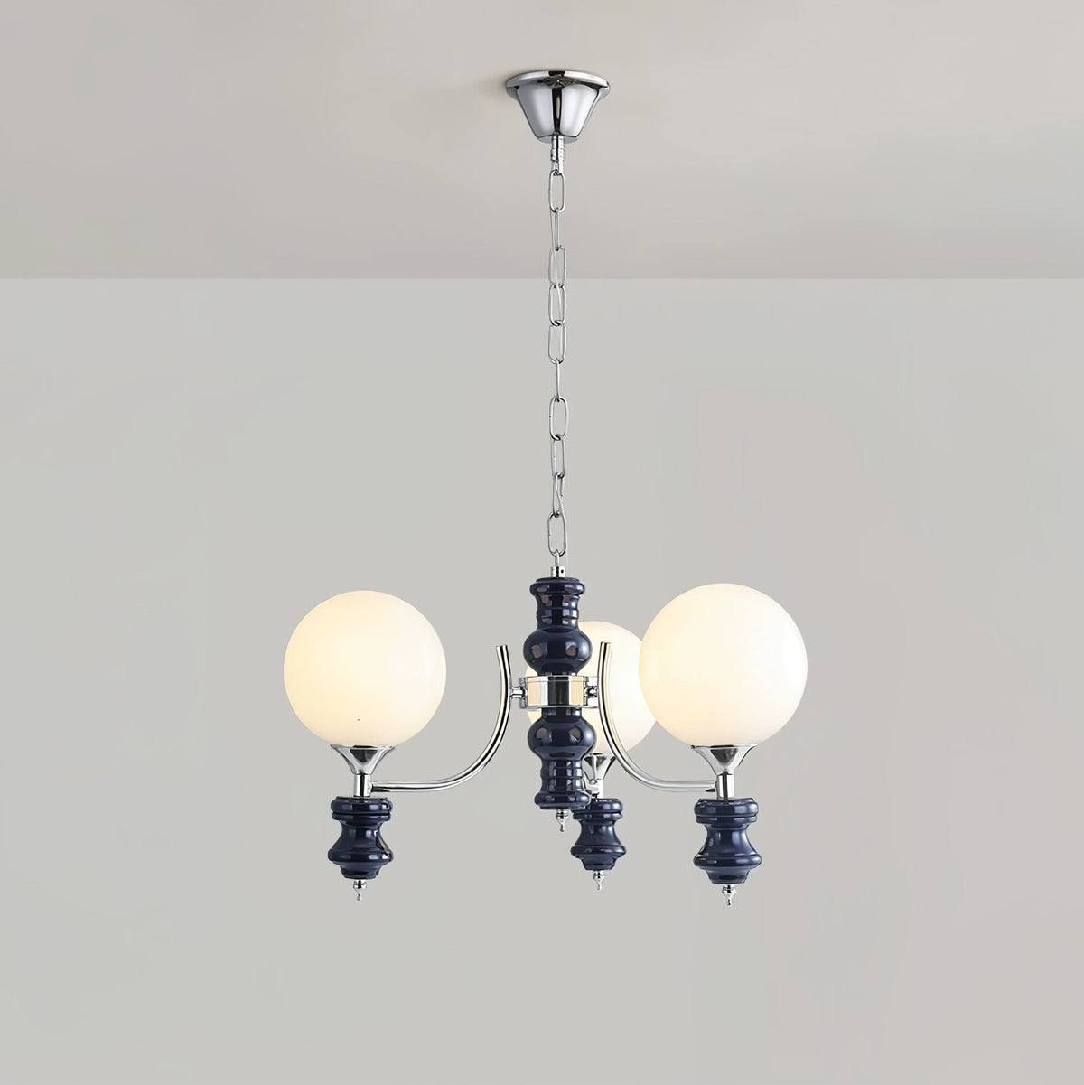 Aurora Lustre Regal Orb Givré - Neutralighting