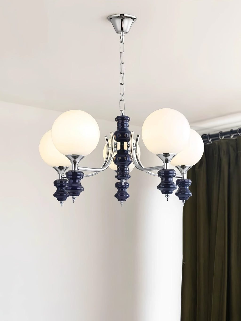 Aurora Lustre Regal Orb Givré - Neutralighting