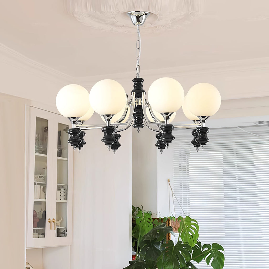 Aurora Lustre Regal Orb Givré - Neutralighting