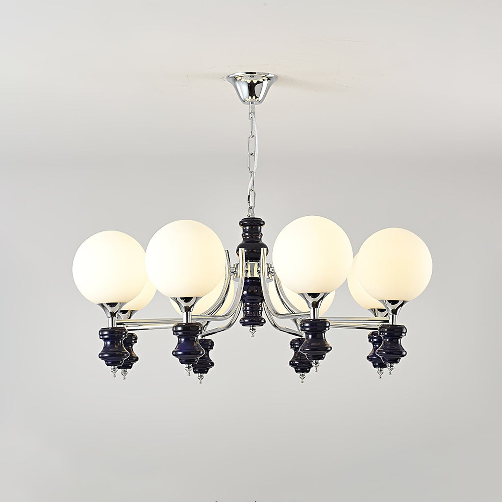 Aurora Lustre Regal Orb Givré - Neutralighting
