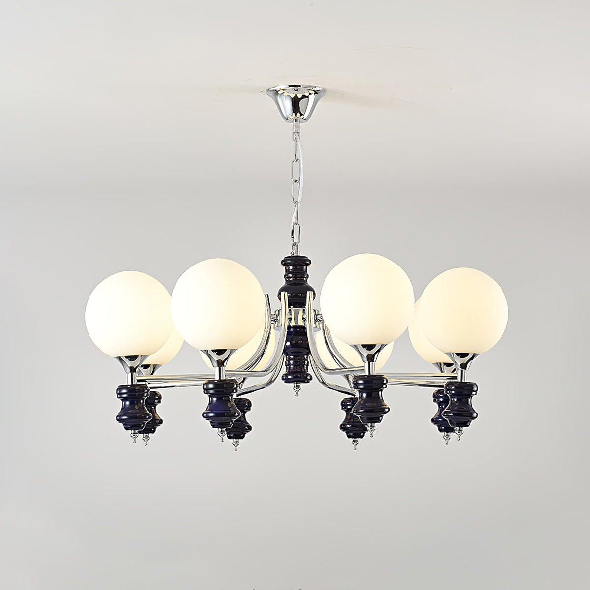 Aurora Lustre Regal Orb Givré - Neutralighting