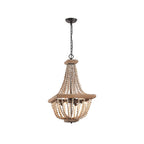 Aursorir Lustre Postmoderne Luxe Bois Métal - Neutralighting