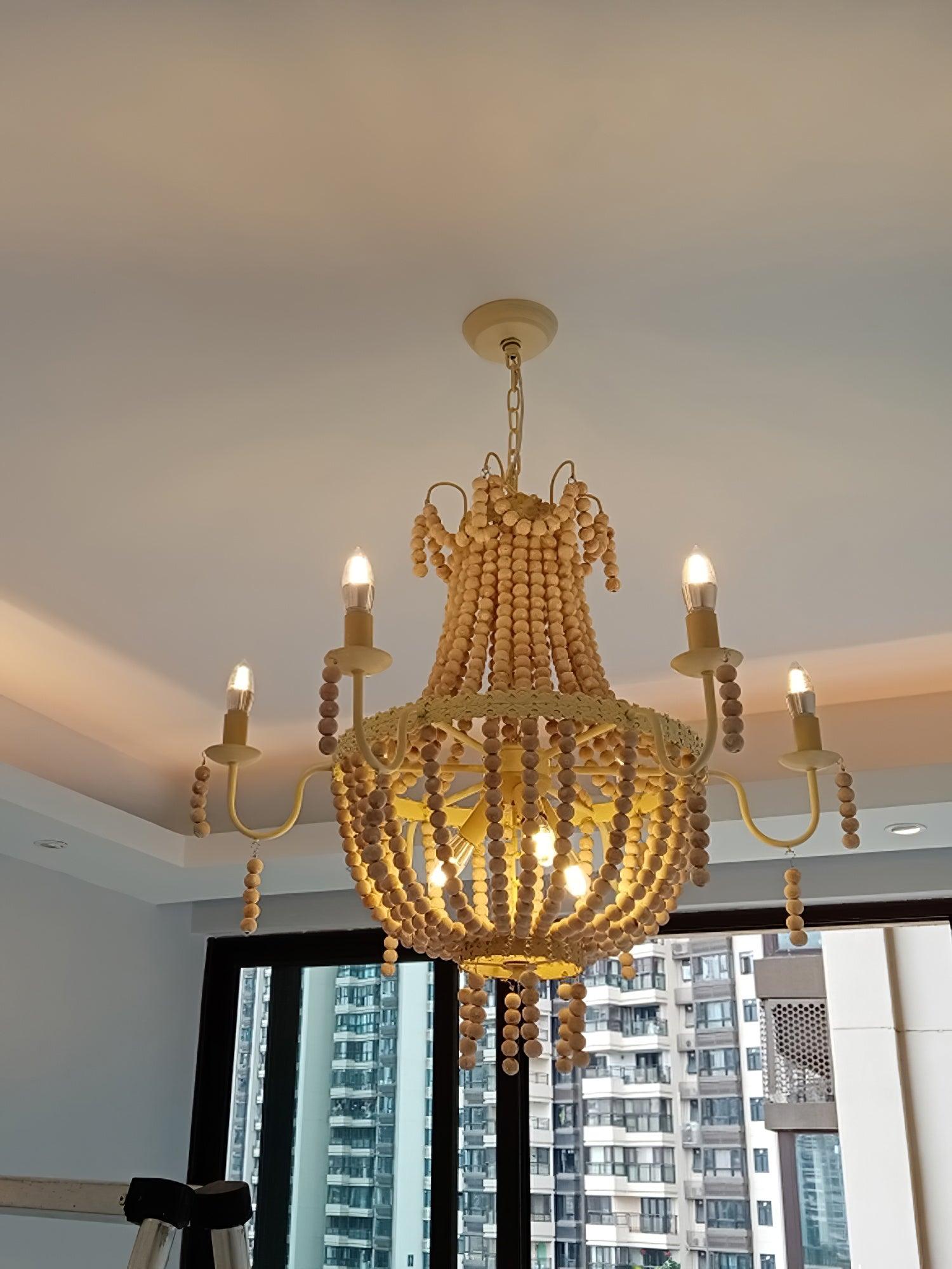 Wayne Lustre En Bois de Luxe - Neutralighting