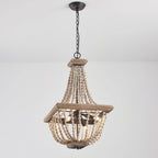Aursorir Lustre Postmoderne Luxe Bois Métal - Neutralighting